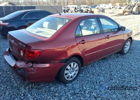 2004 Toyota Corolla Le from USA, damaged, VIN 1NXBR32E04Z291859